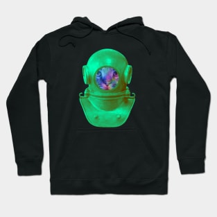 Scuba Diver Cat Hoodie